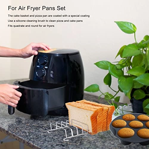 For Air Fryer Pans Set - Stainless Steel