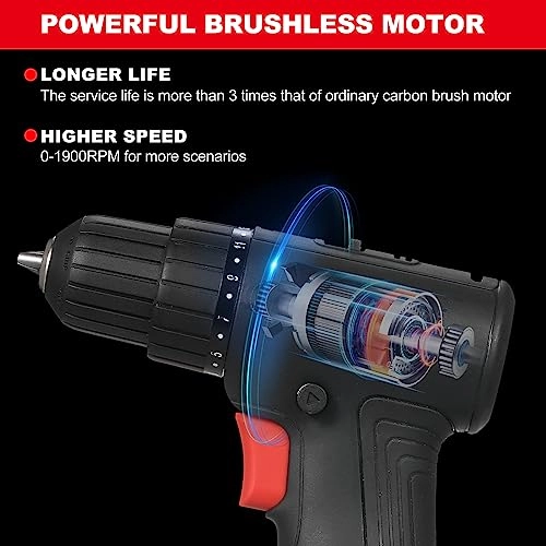 Brushless Drill Set - 1.5Ah