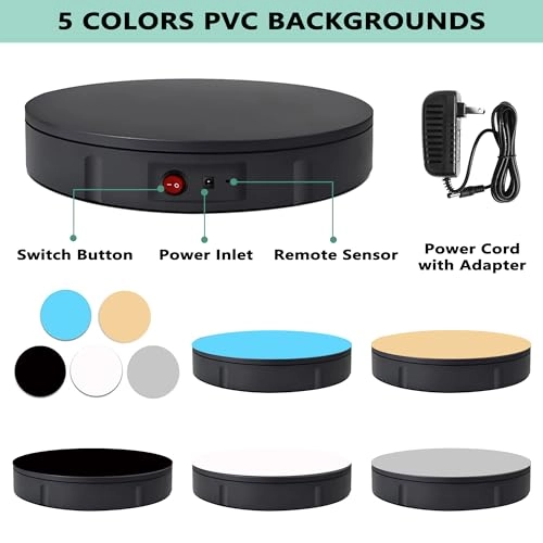 360 Degree Rotating Turntable - 12 Inch 350lbs Capacity