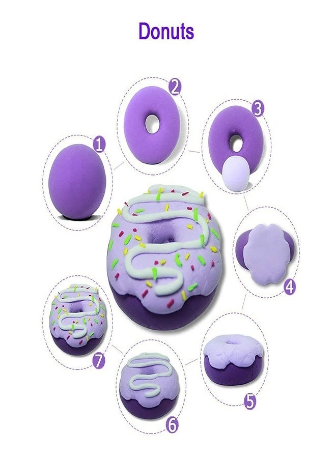 Traders Air Dry Clay - 12 Colors with Tools Set 12 pcs.