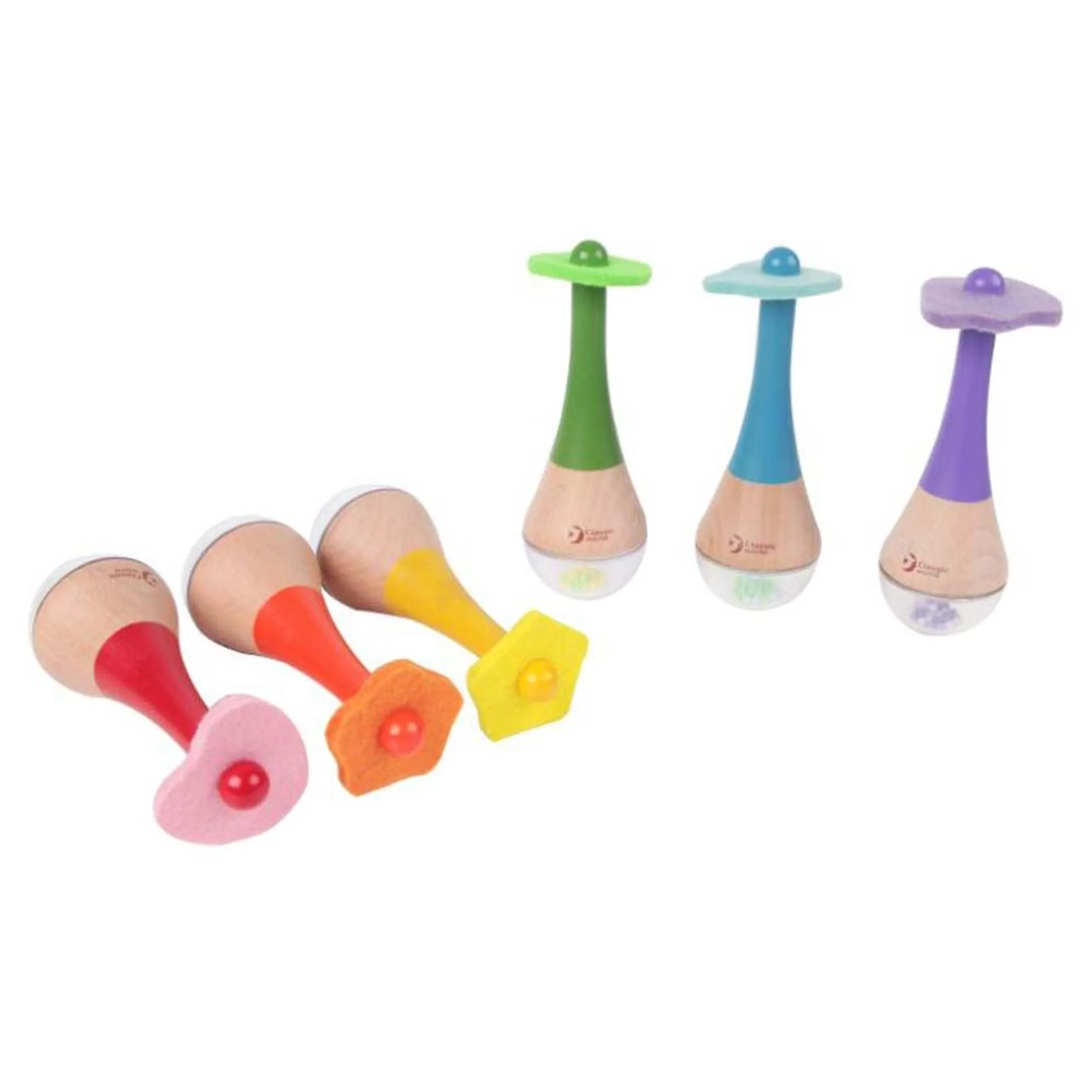 Rainbow Maracas - Suitable for 10 months & above