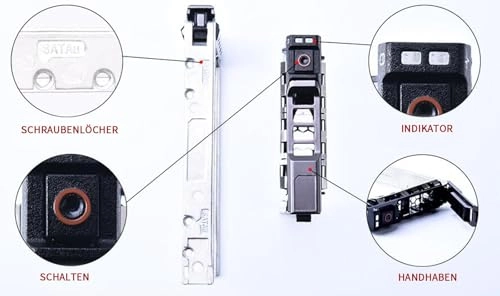 DXD9H Hard Drive Caddy Enclosure - SAS 3.5 Inches Pack