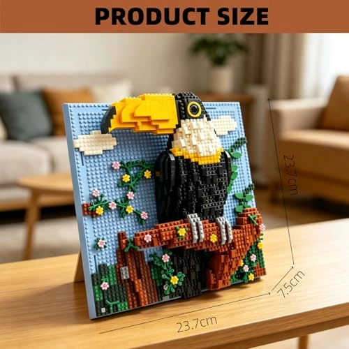 Toucan Wall Decor - 1363 pcs