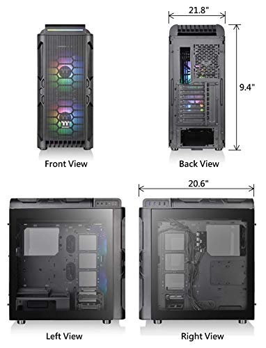Level 20 RS - 4Mm Tempered Glass ATX
