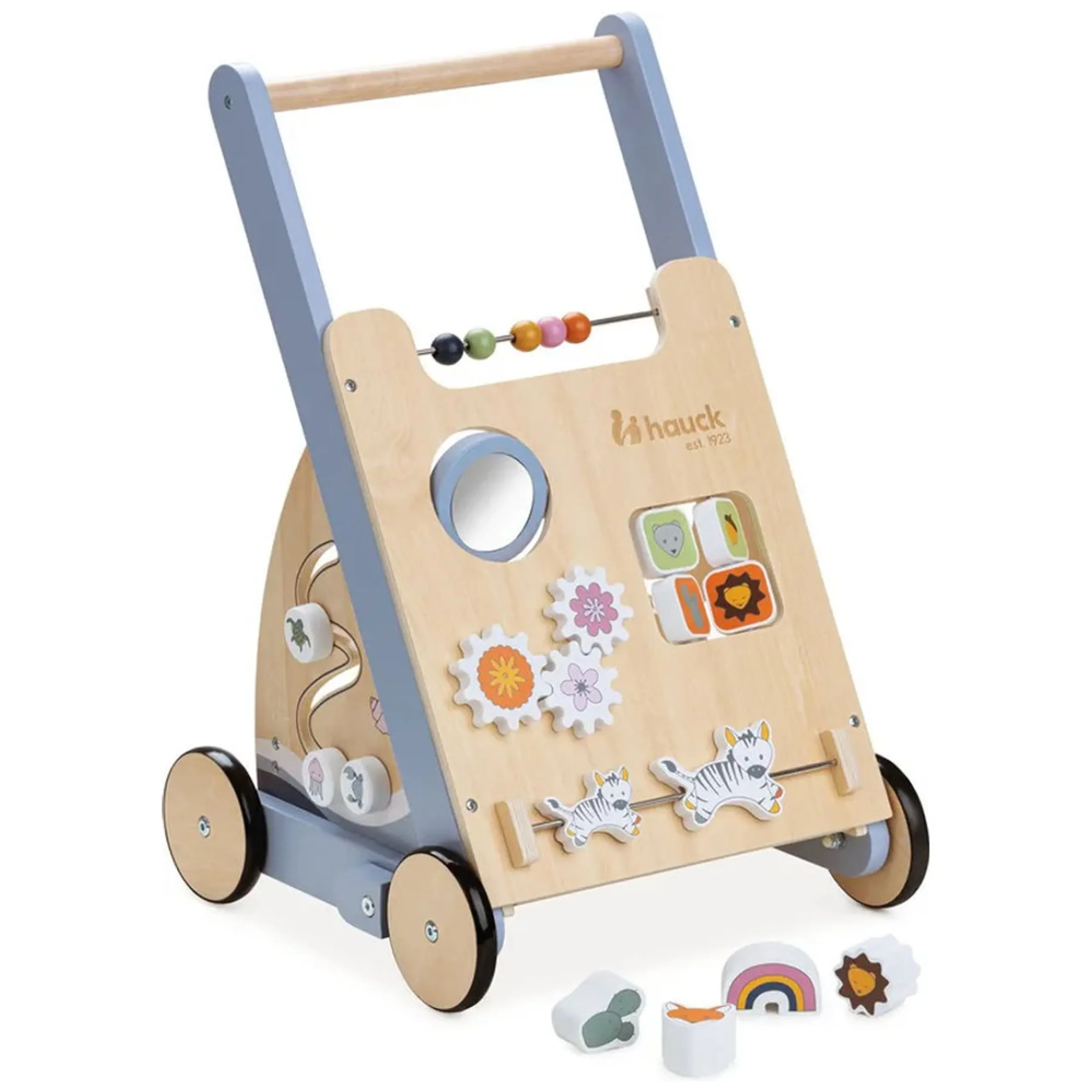 Motor Skills Wooden Baby Walker - 1 to 3 Years