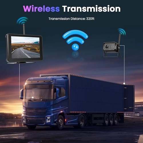 Wireless Digital Reversing Camera Kit - Night vision Wireless 1080P