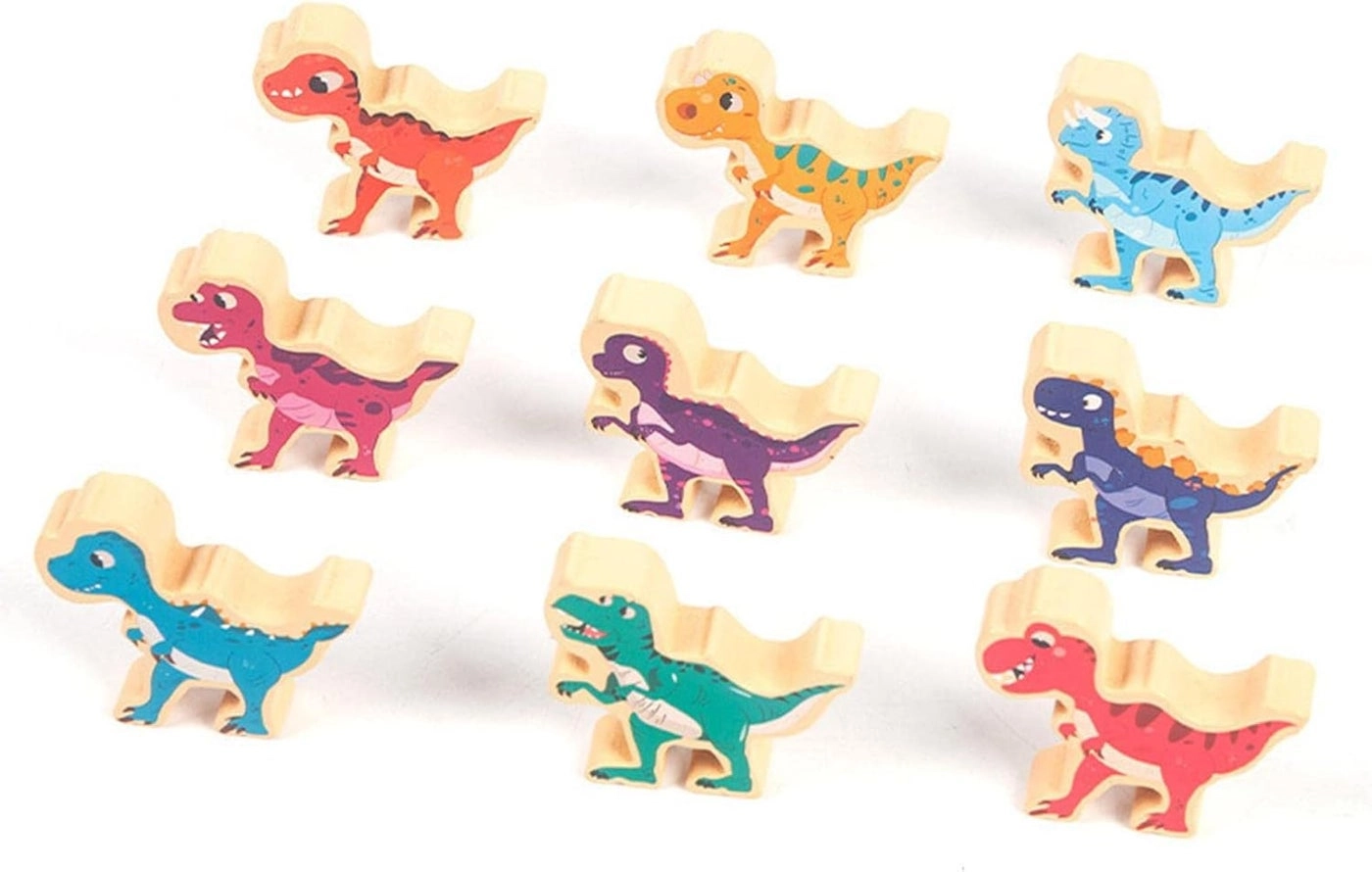 Dinosaur Balance Game - 36 months+ 9 pieces