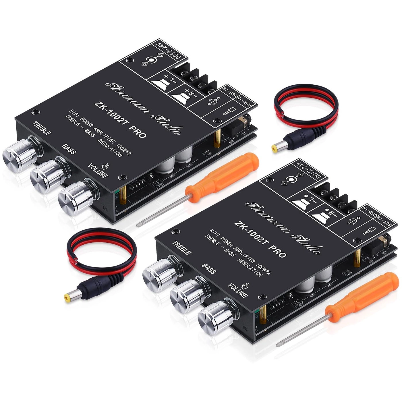 ARRAROWN ZK-1002T PRO - 2.0 Channel 200W Pack