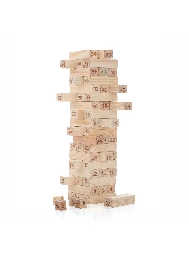 Tumbling Tower Wooden Puzzle - 54 pcs
