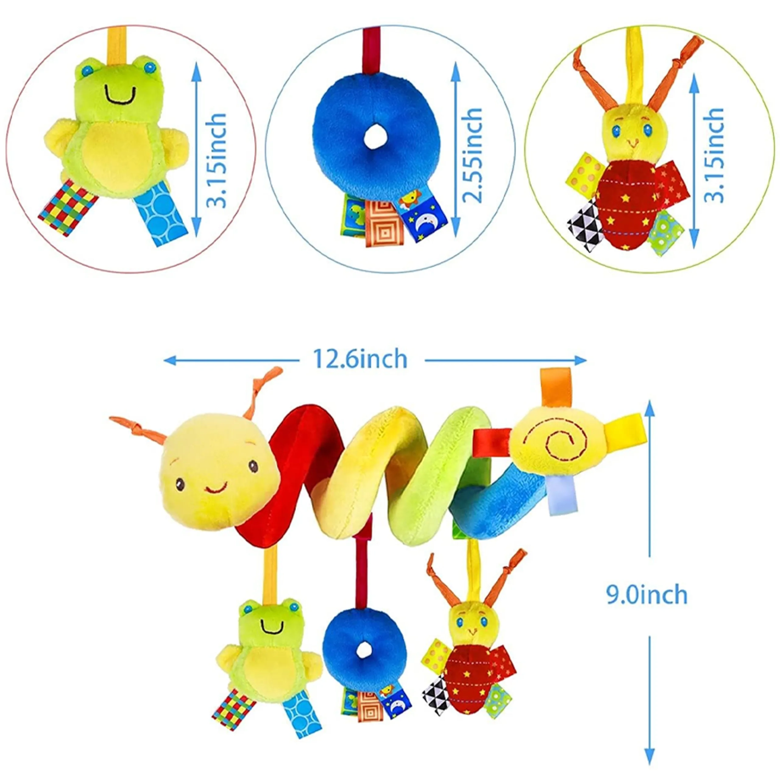 Spiral Activity Toy - Suitable for 0 to 12 months