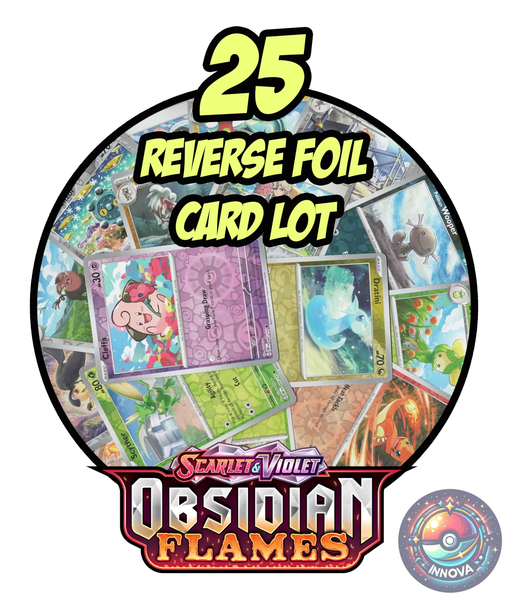 Pokémon Obsidian Flames - 25pcs