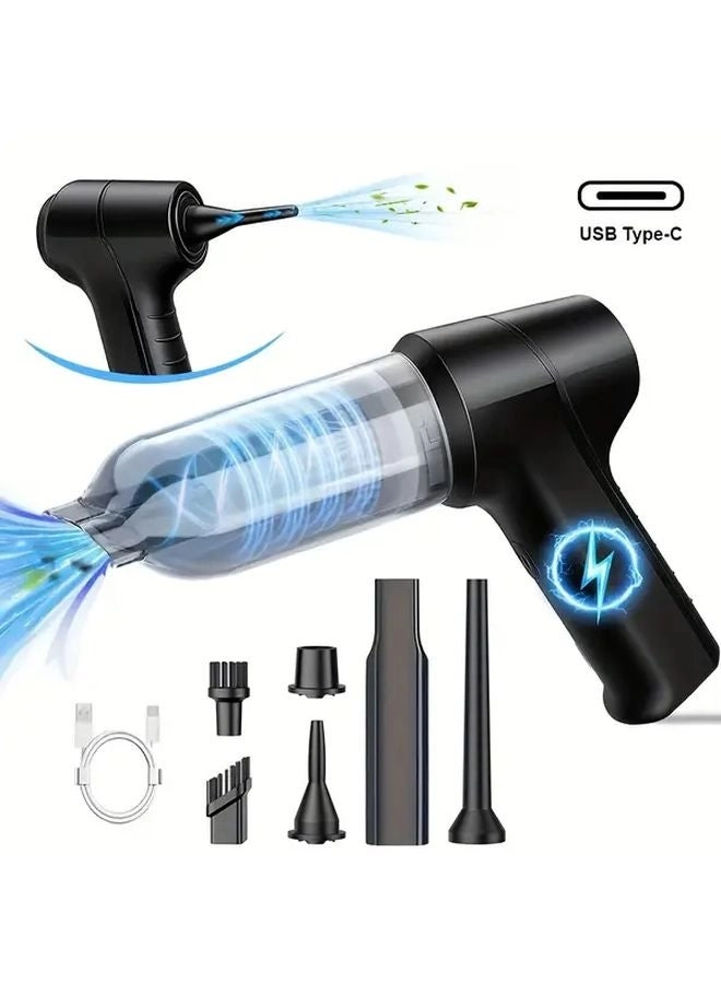 4-in-1 Wireless Handheld Vacuum Cleaner - 2000mAh
