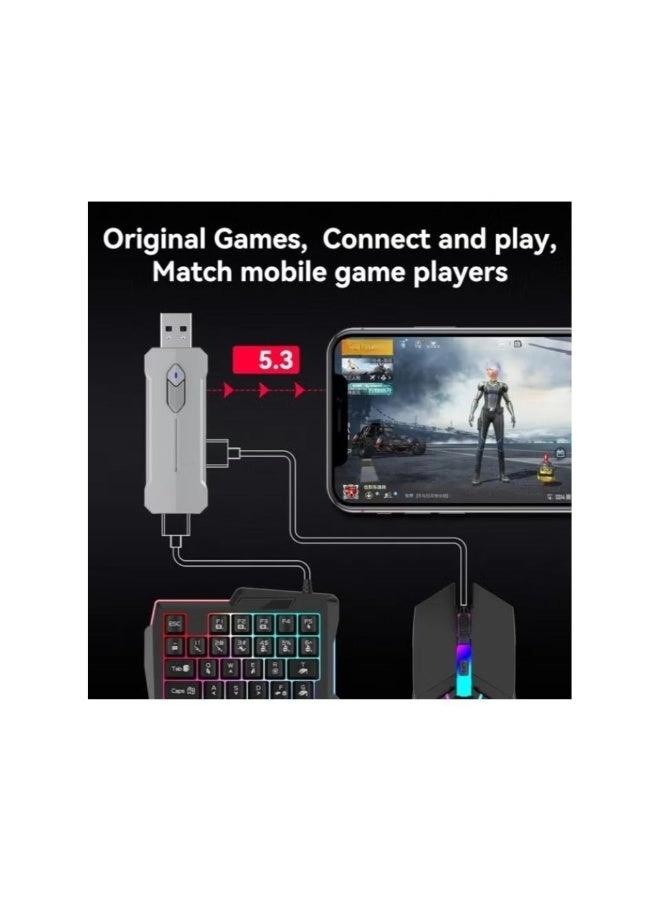 Dreamzon Handle Keyboard 01 - 5 in 1 black Combo Pack
