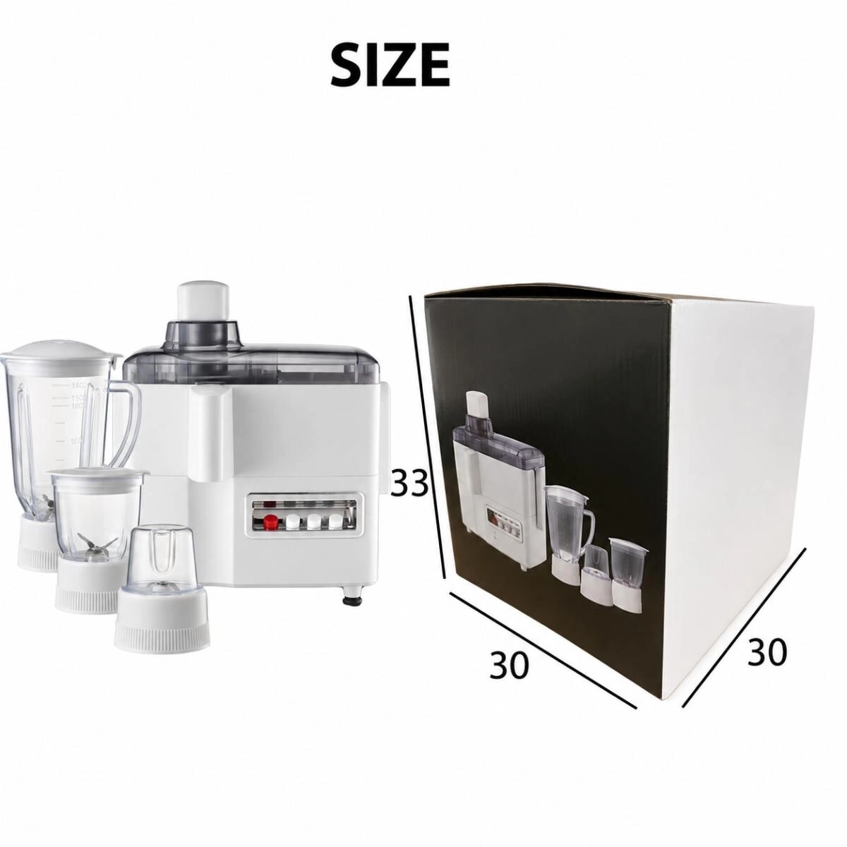 4 in 1 Juicer Blender Grinder Mixer