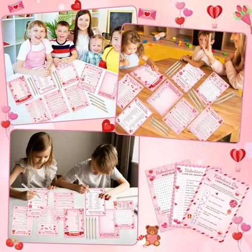 Valentine’s Day Party Games - 231Pcs 3 years and up