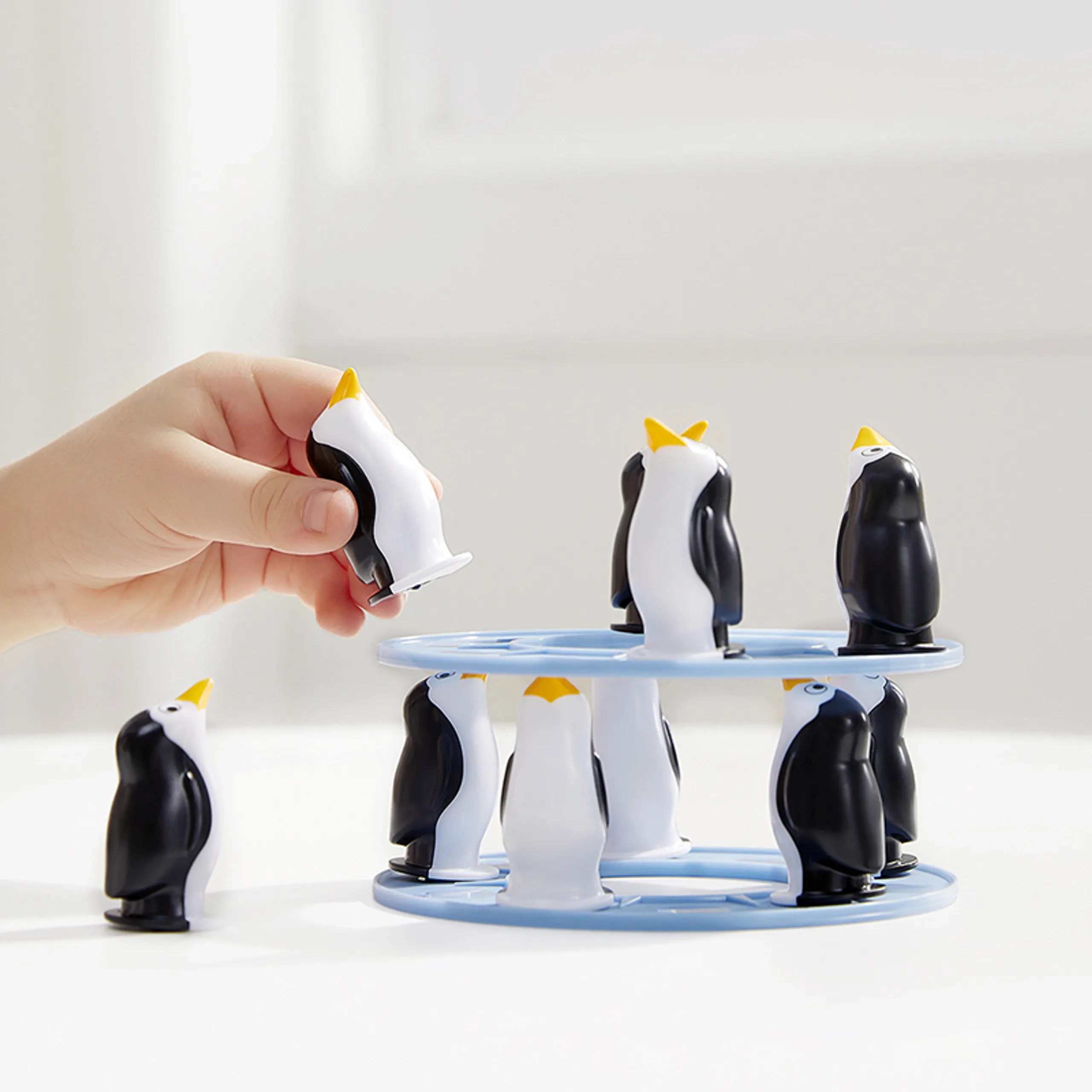 Penguins Jenga Stacking Game - 3 years & above