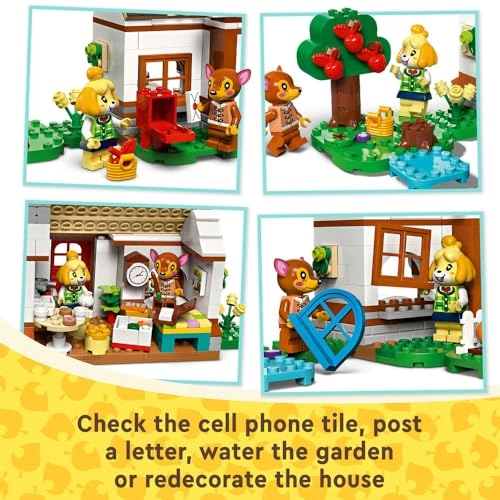 Animal Crossing LEGO Isabelle's House Visit (77049)
