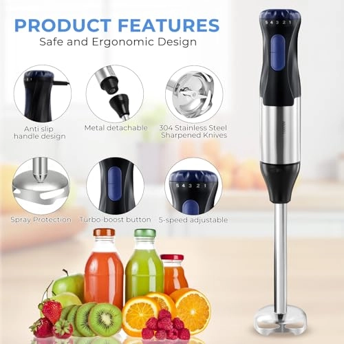 4 in 1 Multifunction Hand Blender - 1000W