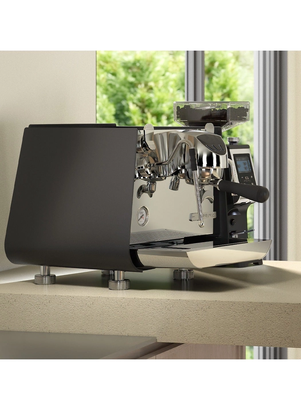 E1 Prima - Dual Boiler Volumetric Dosing App Control