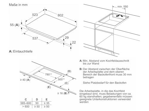 T68STV4L0 Induction hob
