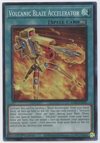 Yu-Gi-Oh! Anime Volcanic Blaze Accelerator LD10-EN021