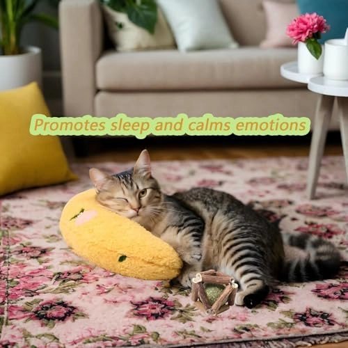 Soft Cat Pillow - Cotton