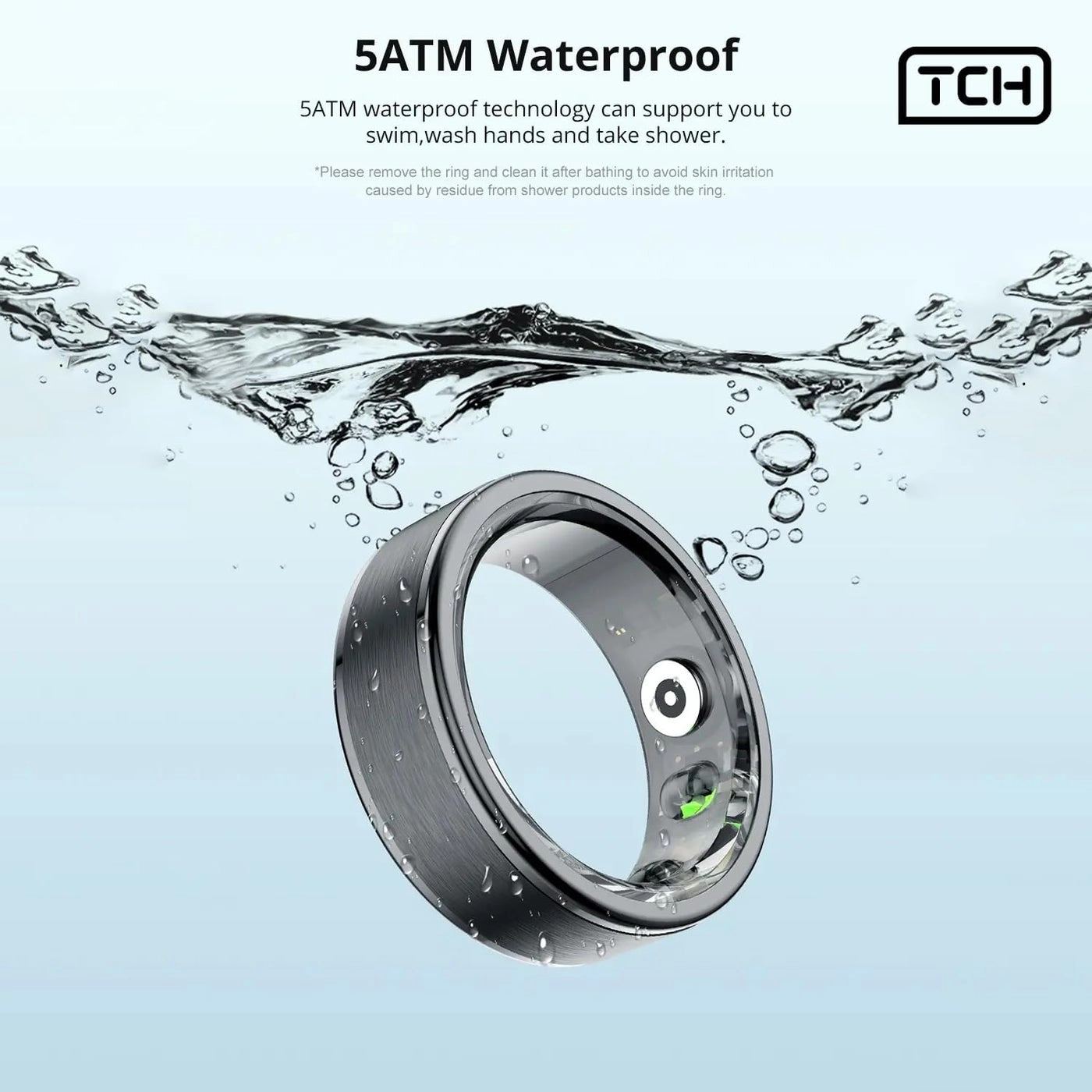 Smart Ring R10 - Blood Pressure Monitor Heart Rate Monitor SpO2 Monitor