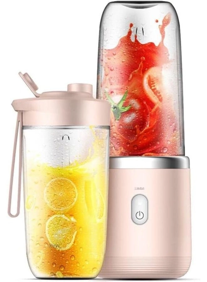 Personal Blender - USB Rechargeable 6-Blade Stainless Steel