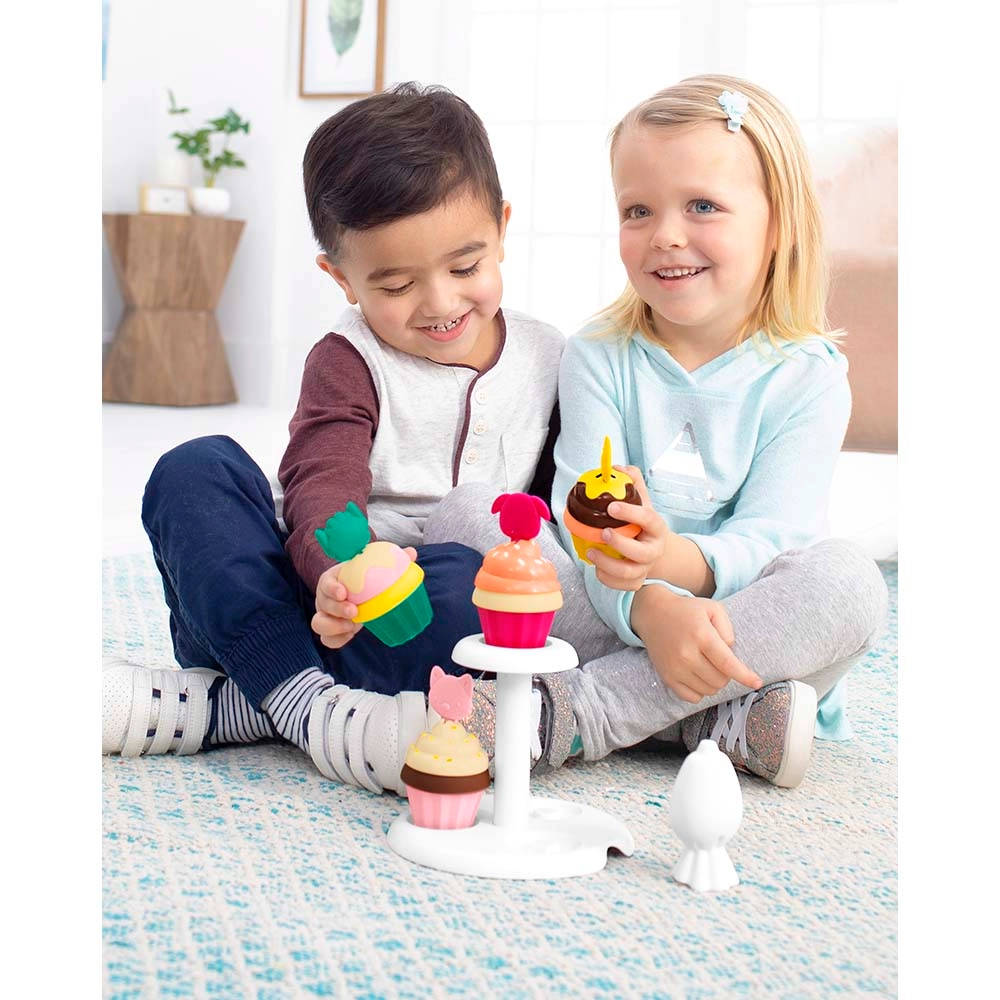 Zoo Sort And Stack Cupcakes - 3-6 years 18 pieces