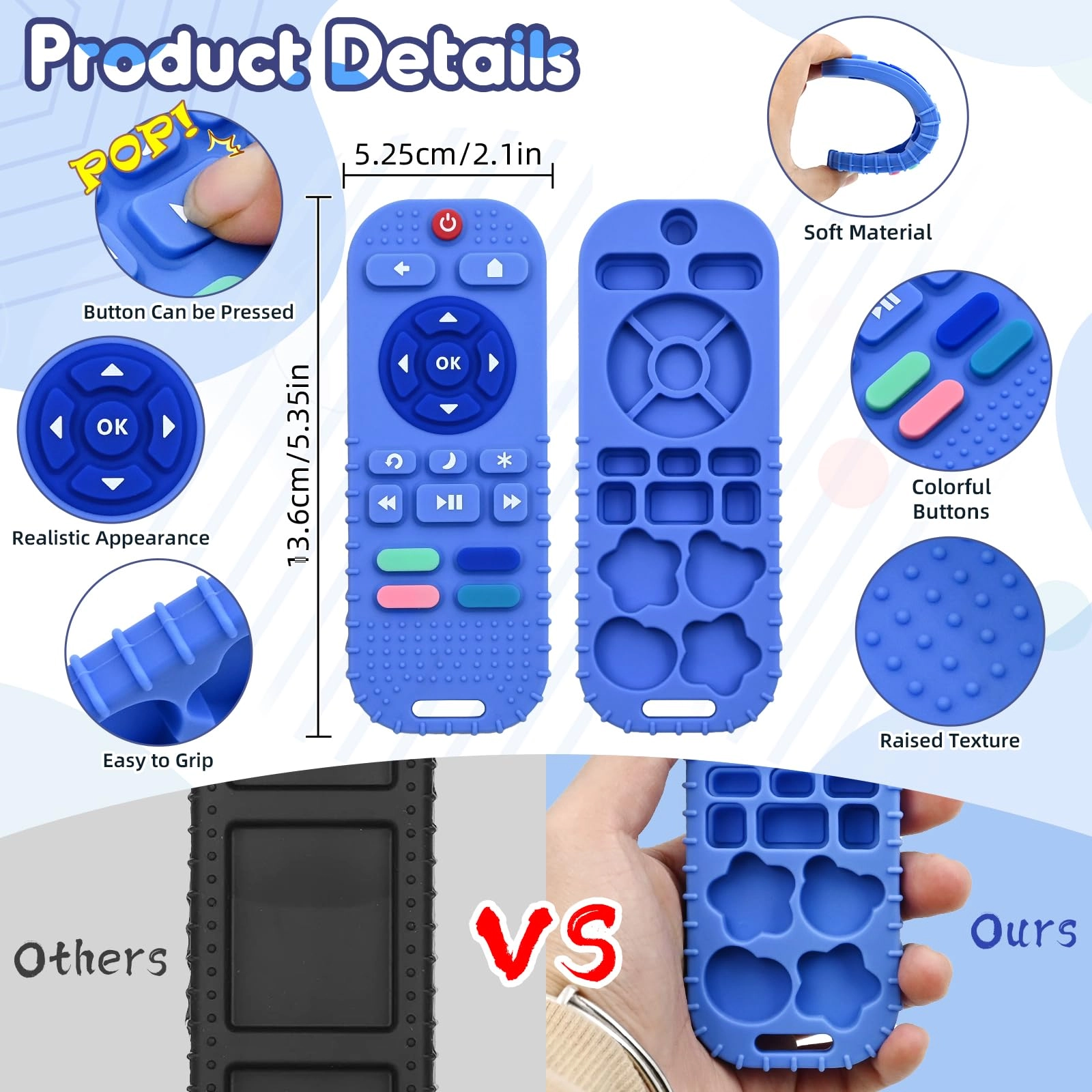 Remote Control Teether - Silicone