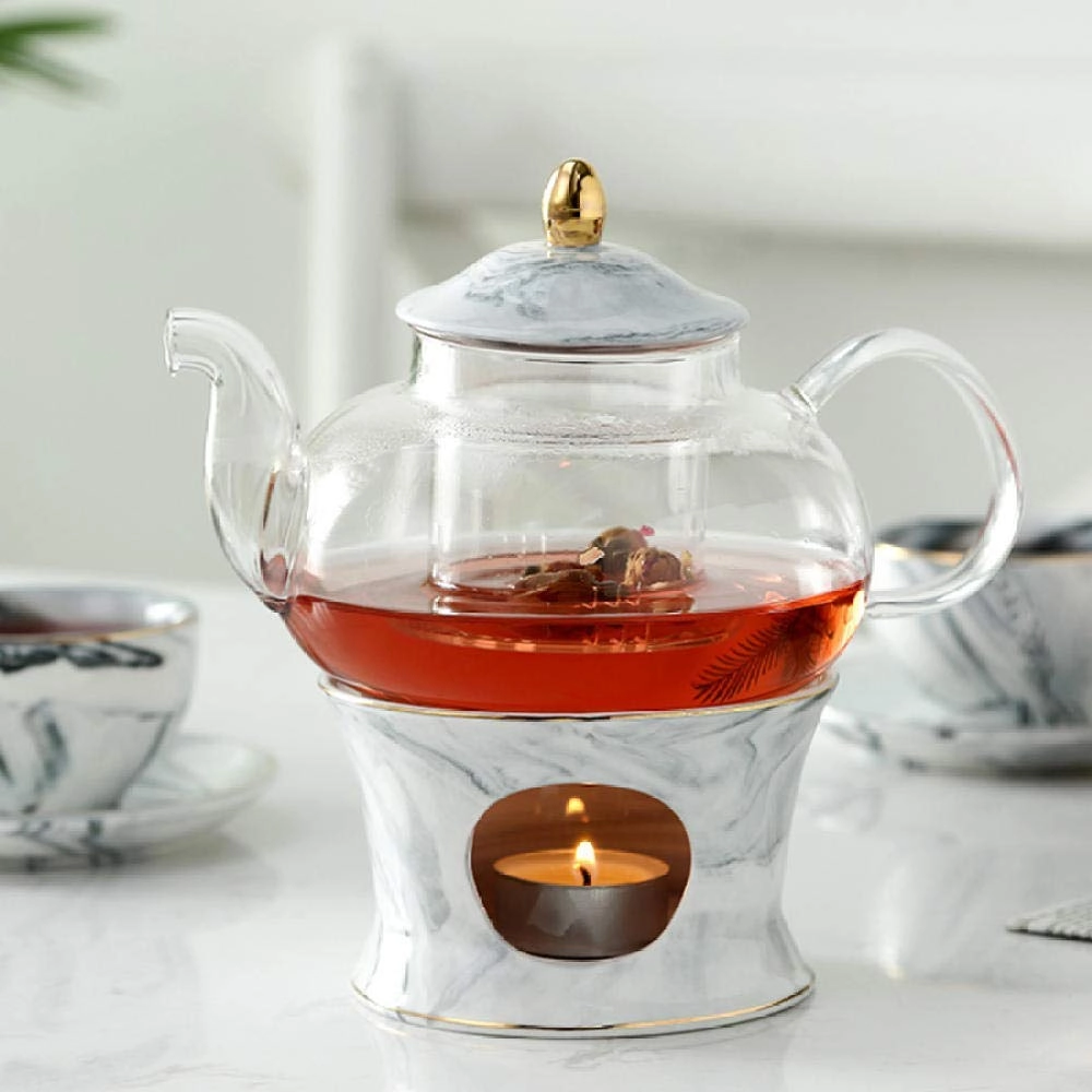 Tea Pot - Glass 600ml