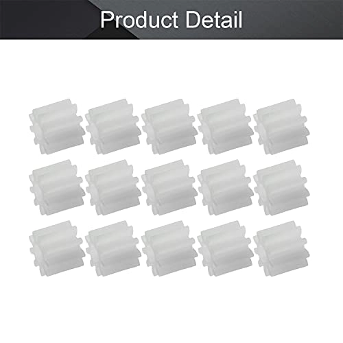 Plastic Gear - 100pcs 9 Teeth 0.5 Modulus