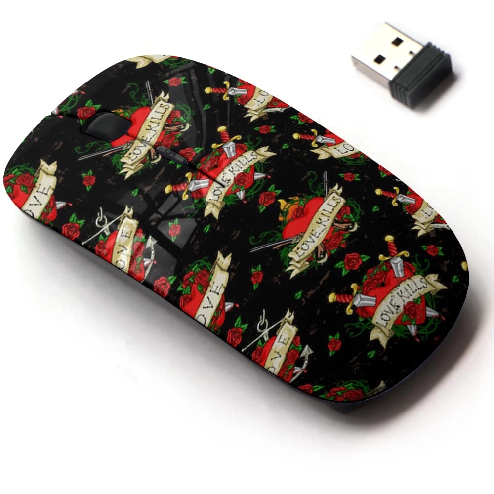 2.4G Cute Pattern Mouse - USB
