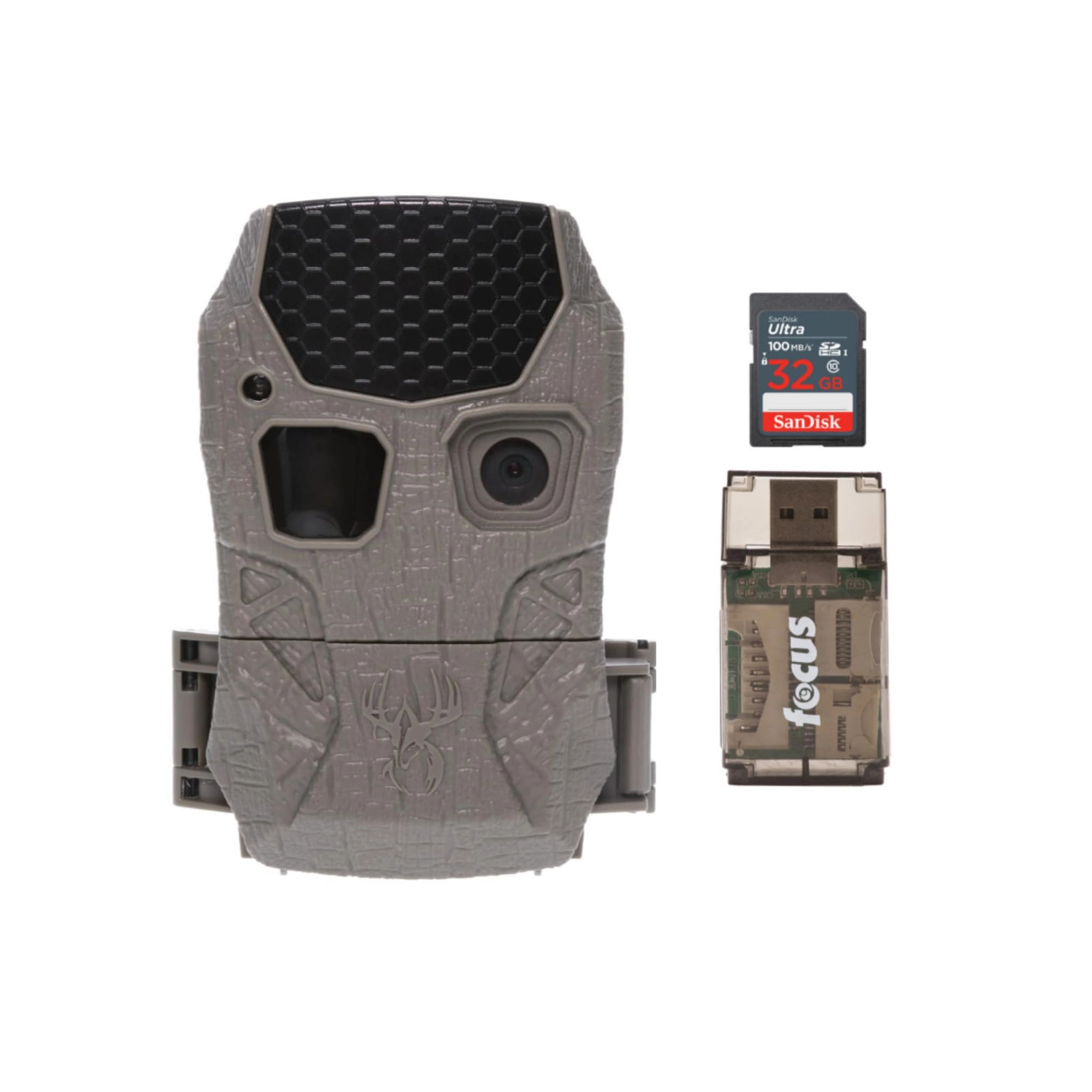 Wildgame Innovations Kicker 2.0 - 18MP + All-In-One Card Reader + Ultra SDHC UHS-I Memory Card