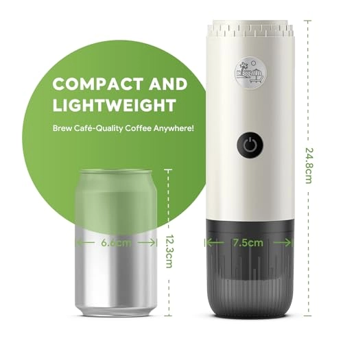 Portable Coffee Machine - 2-in-1 Grinder Nes Capsules