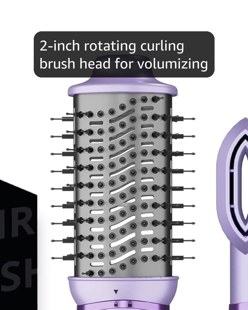 Hot Air Brush - 4 Heat & Speed Modes 1200W