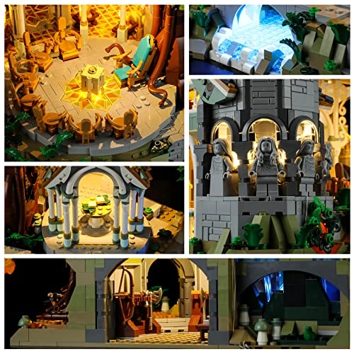 LED Light for LEGO THE LORD OF THE RINGS: RIVENDELL 10316