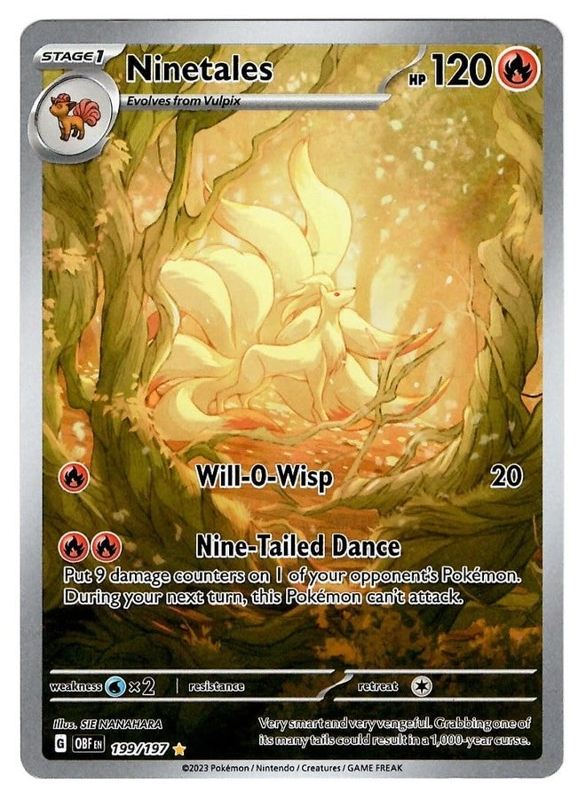 Pokémon Ninetales 199/197
