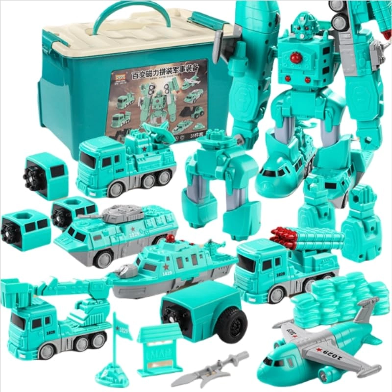 MIANQI Magnetic Transform Engineering Car