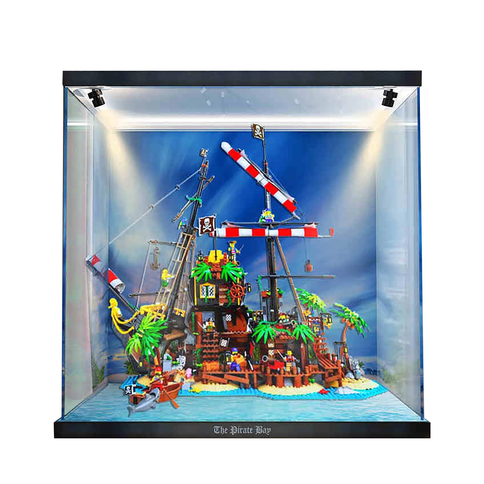 China Acrylic Display Case - 70x40x65cm Background+light