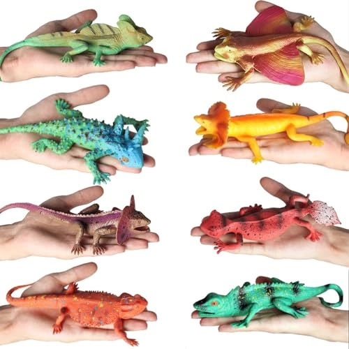 Stretchy Lizard Toys - 8 PCS