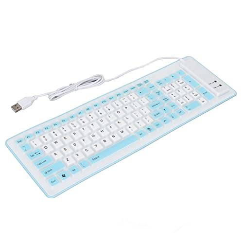 Foldable Silicone Keyboard - Wired