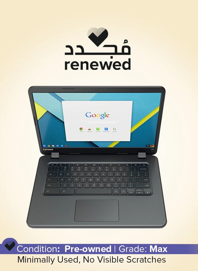 Lenovo (Renewed) Chromebook N42 - 14'' 16GB 4GB Celeron