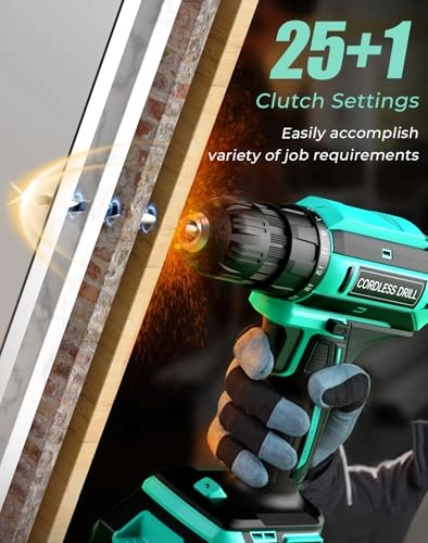 Cordless Drill Driver - 2000mAh