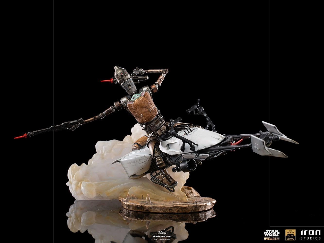 IG-11 + The Child - Star Wars: The Mandalorian - Battle Diorama Series - Art Scale 1:10