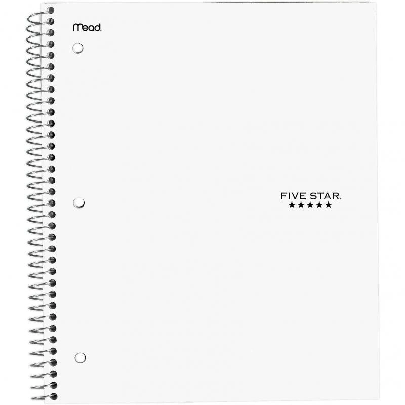 Notebook 8.5 X 11 Spiral - Grid 100 Sheets