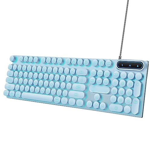 Retro Wired Gaming Keyboard - Wired