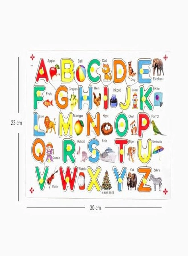 Alphabet Knob Puzzle