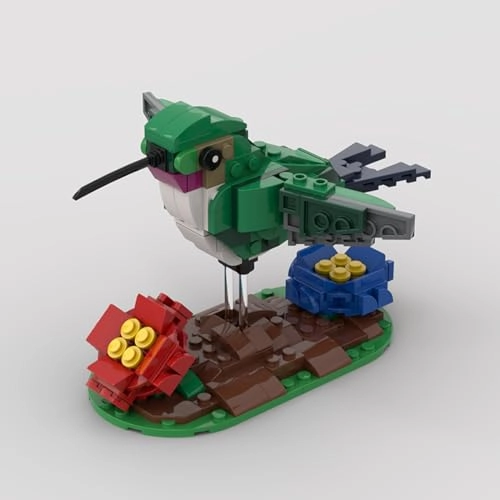 Ruby Throat Hummingbird - 235 Pieces
