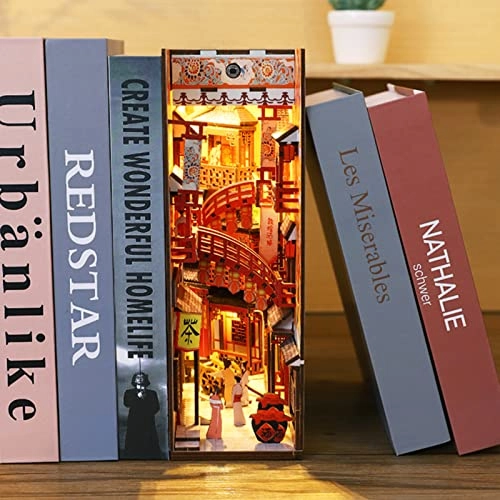 Book Nook - 3D Wooden Sensor Light